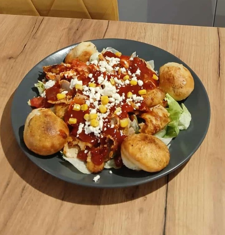 Kebab šalát - K&P Pizza Lendak dovoz